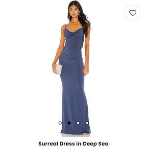 Katie may surreal dress in deep sea